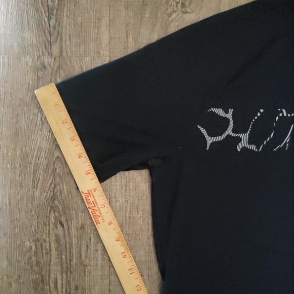 Under Armour 2.0 Tech Graphic Men's T-shirt Size Small Black Athletic Loose Fit - Picture 8 of 15